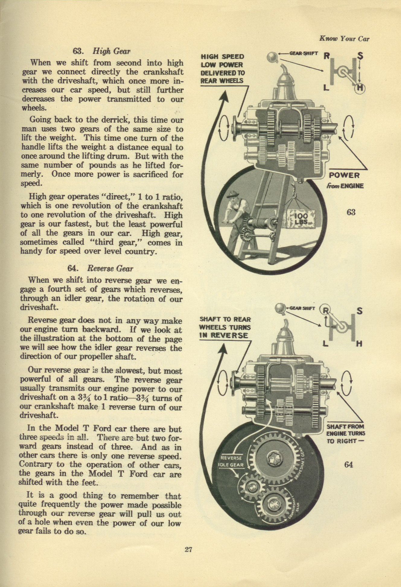 1928 Know Your Car Handbook Page 24